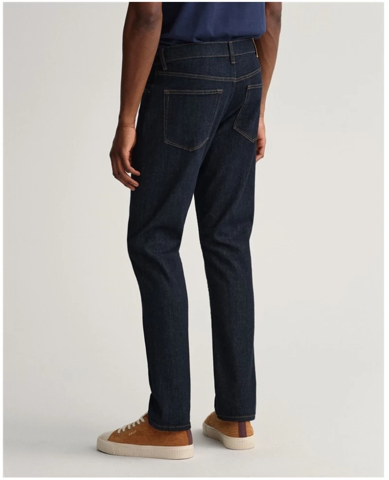JEANS GANT HAYES SLIM-MID RISE BLUE