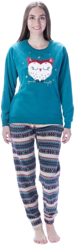 ΓΥΝΑΙΚΕΙΑ ΠΥΤΖΑΜΑ FLEECE VIENETTA W2021 007077-0689 - ΠΡΑΣΙΝΗ