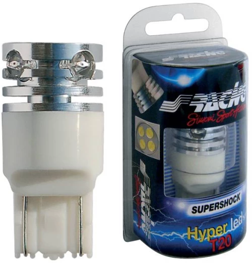 Simoni Racing ΛΑΜΠΑΚΙ T20 ΜΕ 4+1 LED ΛΕΥΚΟ SIMONI RACING - 1TΕΜ. SRHL2/T20