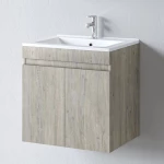 Omega 60 Beige Oak - Βάση Επίπλου Με Νιπτήρα (60x45)