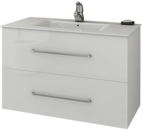 Torino 75 White Gloss - Βάση Επίπλου Με Νιπτήρα (76x46)