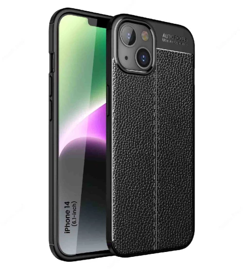 Θήκη Ancus AutoFocus Shock Proof για Apple iPhone 14 Μαύρο