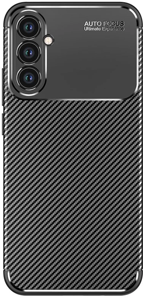 Θήκη Ancus AutoFocus Carbon Fiber για Samsung SM-A346 Galaxy A34 5G Μαύρη