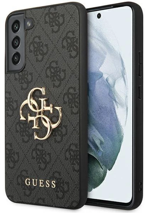 Guess GUHCS23M4GMGGR θήκη για S23+  grey/grey hardcase 4G Big Metal Logo*