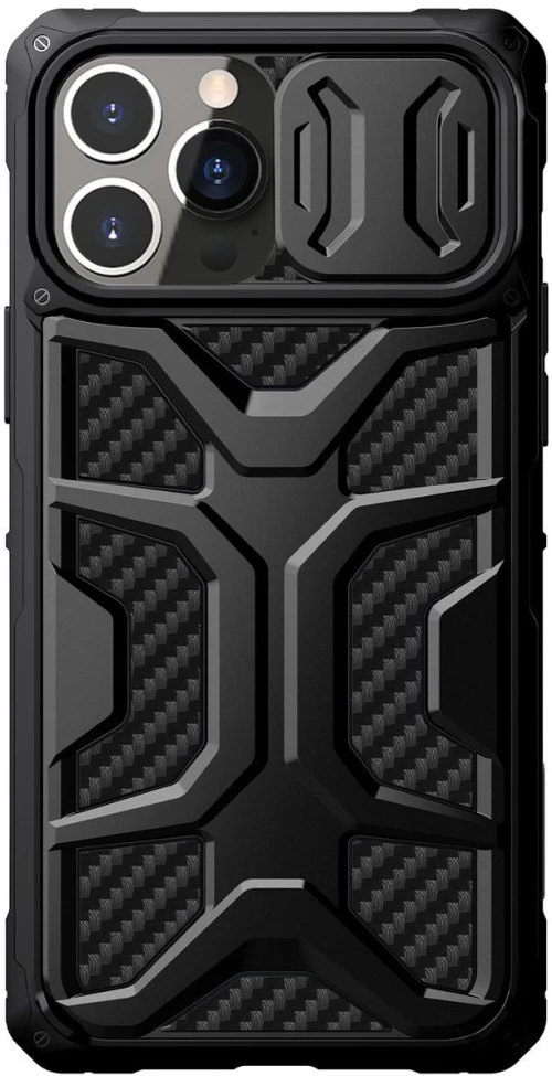 Nillkin Adventruer Case case Θήκη για iPhone 13 Pro Max armored cover with camera cover black*