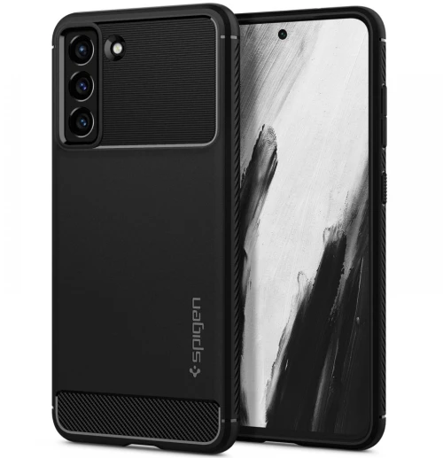 SPIGEN RUGGED ARMOR GALAXY S21 FE MATTE BLACK