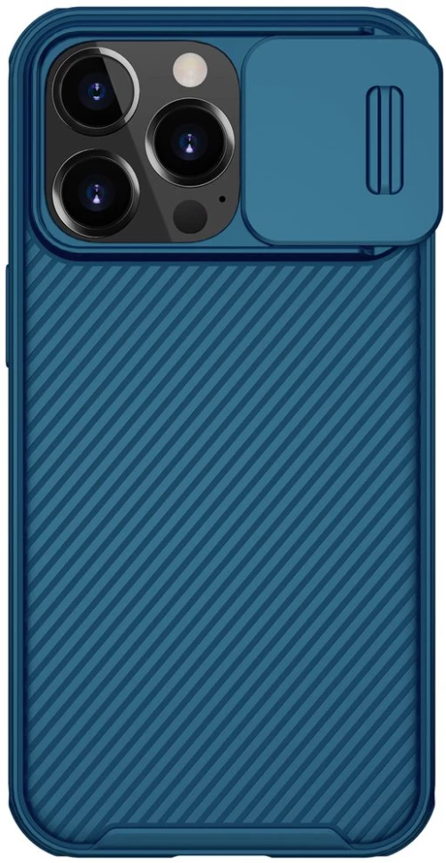 Nillkin CamShield Pro Case Durable Cover with camera protection shield Θήκη για iPhone 13 Pro blue*
