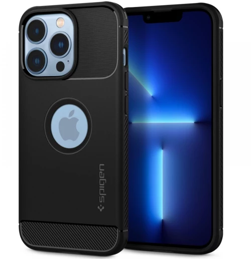 SPIGEN RUGGED ARMOR IPHONE 13 PRO MAX MATTE BLACK*