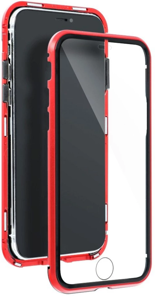 Magneto 360 case Full Body Θήκη για Iphone 12 MINI red