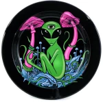 Μεταλλικό Τασάκι - Σχέδιο Mushroom Alien
