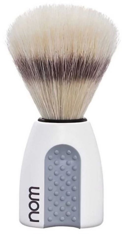Nom Muhle Eric White Ηandle Boar Bristles Πινέλο Ξυρίσματος
