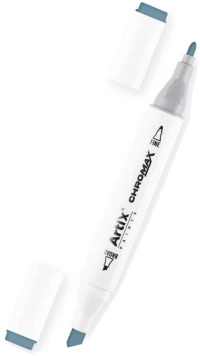 Μαρκαδόρος οινοπνεύματος Artix Chromax με διπλή μύτη Blue Grey BG5
