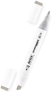 Μαρκαδόρος οινοπνεύματος Artix Chromax με διπλή μύτη Warm Grey WG6