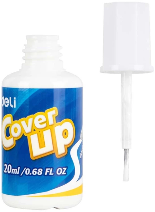 Διορθωτικό υγρό με πινέλο Deli Cover Up 20ml