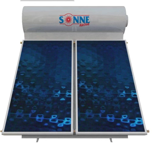 Sonne aktion Ηλιακός Θερμοσίφωνας phaethon χάλκινος διπλής 300 lt large με 2 επιλεκτικούς συλλέκτες phaethon 2x2.40m²