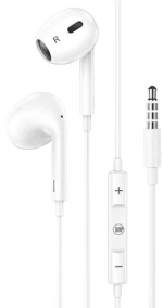 LAMTECH HANDSFREE STEREO 3,5mm JACK WITH MIC WHITE
