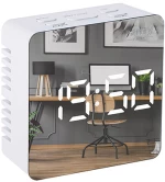 CAMRY LED ALARM CLOCK WHITE