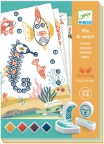 DJECO ΔΗΜΙΟΥΡΓΩ ΜΕ ΣΦΡΑΓΙΔΕΣ 'ΖΩΑΚΙΑ'