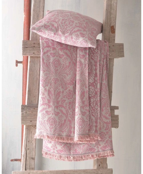 ΡΙΧΤΑΡΙ BEATRIS ΡΟΖ 180X280 ΖΑΚΑΡ 80%ΒΑΜΒ-20%POL