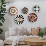 ΔΙΣΚΟΣ BOHO ΔΙΑΚΟΣΜΗΤΙΚΟΣ ΨΑΘΙΝΟΣ ΦΥΣΙΚΟ/ΛΕΥΚΟ/ΜΠΛΕ Ø30ΕΚ.