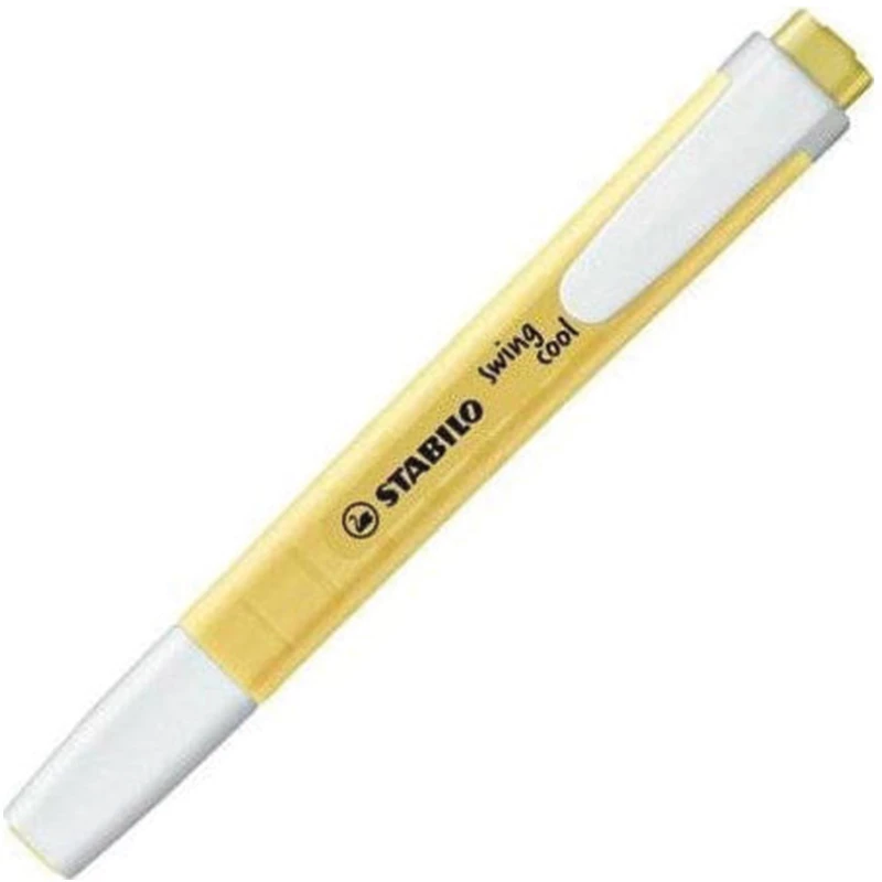 Stabilo Swing Pastel 275/144-8 μαρκαδόρος υπογράμμισης milky yellow
