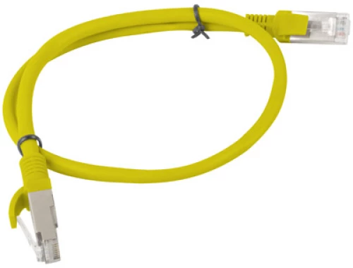 LANBERG PATCHCORD UTP CAT.5E 0.5M YELLOW PCU5-10CC-0050-S