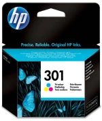 HP 301 Tri-color Original Ink Cartridge