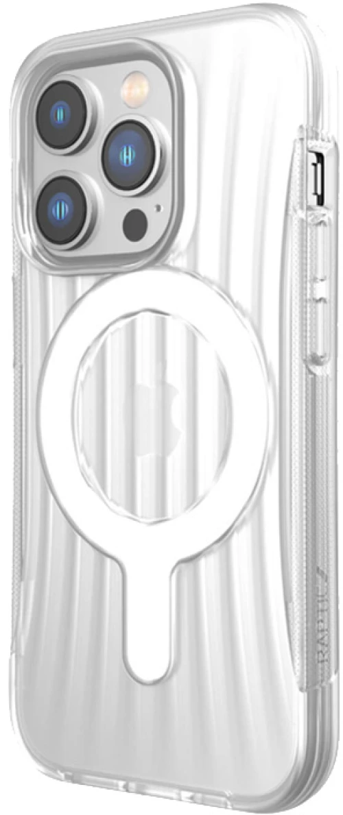 X-Doria Raptic Clutch MagSafe - Biodegradable case for iPhone 14 Pro (Drop-Tested 3m) (Clear)