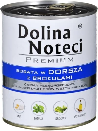 DOLINA NOTECI Premium Rich in cod and broccoli - wet dog food - 800 g