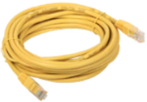 A-LAN KKU5ZOL0.5 networking cable 0.5 m Cat5e U/UTP (UTP) Yellow