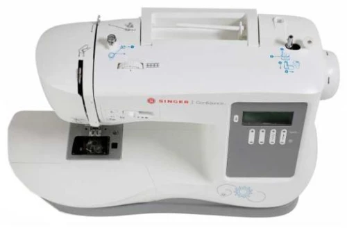 Singer 7640 sewing machine, electric current, white