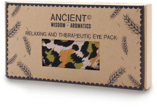Μαξιλάρι Ματιών Λεβάντας - Lavender Natural Cotton Eye Pillow Night Leopard