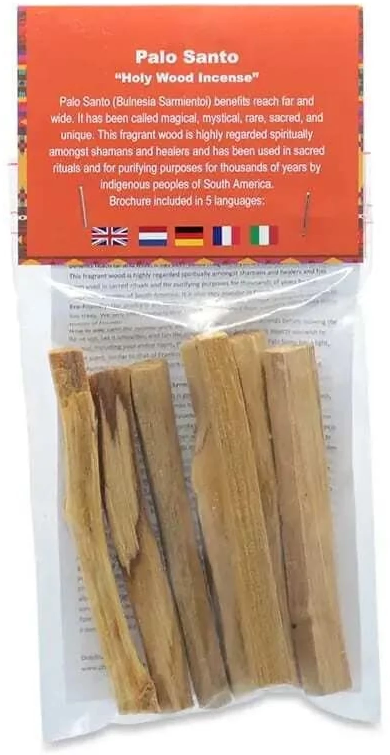 Αρωματικό Θυμίαμα Iερό ξύλο Natural Palo Santo 40g