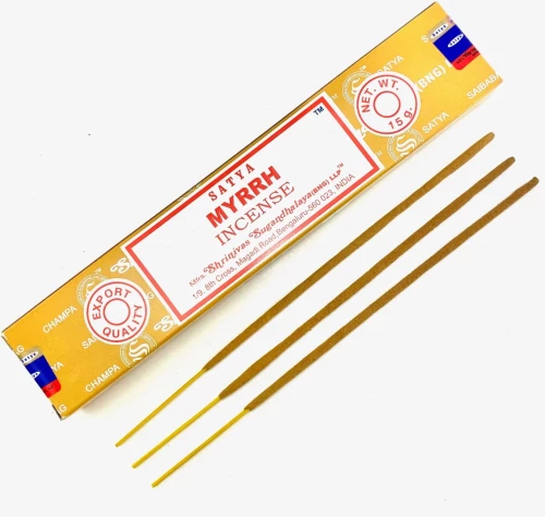 Αρωματικά Στικ Satya με άρωμα Μύρο Incense Sticks Myrrh 15g
