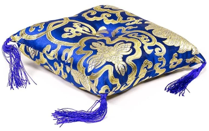 Μαξιλάρι Στήριξης για Μπολ Διαλογισμού 14cm (Meditation Singing Bowl Pillow Blue)