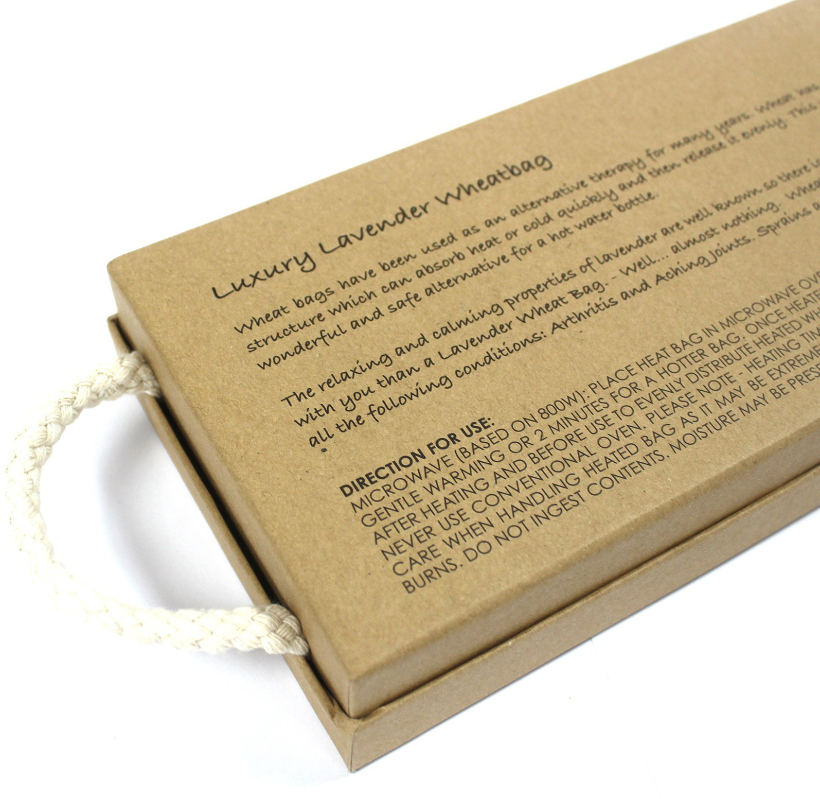 Θερμαινόμενο Μαξιλάρι Λεβάντας - Θερμοφόρα για τον Αυχένα με Σιτάρι Relax 40cm