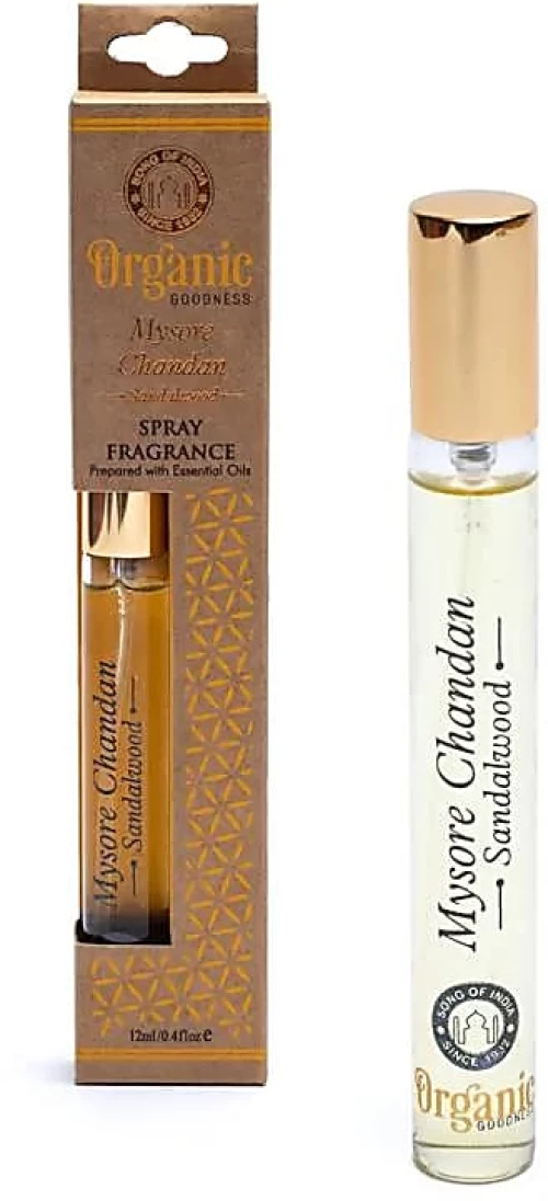 Φυσικό Άρωμα Σανδαλόξυλο Sandalwood Organic Goodness 12ml