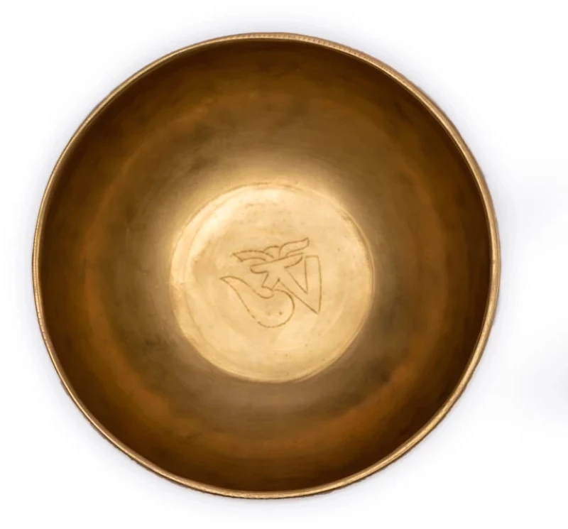 Χειροποίητο Μπολ Διαλογισμού OHM Engraving – Nepal Singing Bowl (Ηχογαβάθα) 14cm