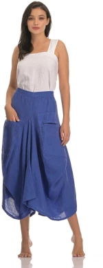Φούστα Pocket Royal Blue