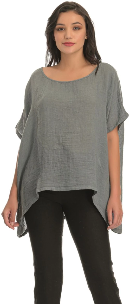 Μπλούζα Γυναικεία Oversized Grey