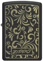ZIPPO ΑΝΑΠΤΗΡΑΣ ΛΑΔΙΟΥ ΑΝΤΙΑΝΕΜΙΚΟΣ GOLDEN FLORAL DESIGN - 48152