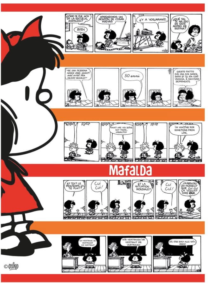 Clementoni Παζλ Mafalda 500 τμχ