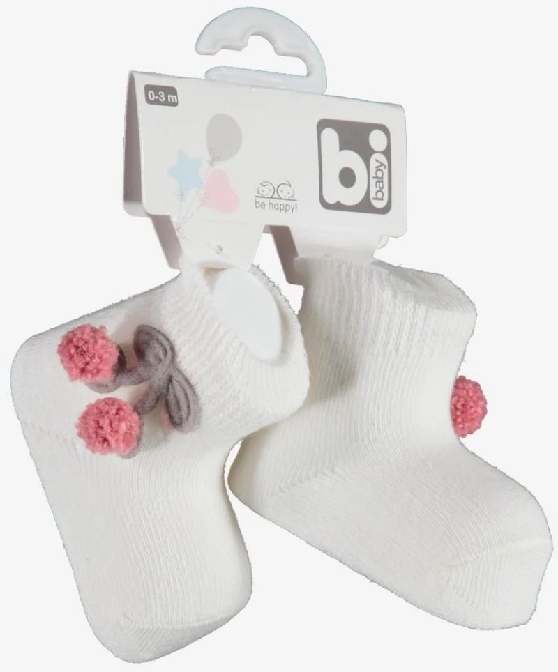 Bibaby καλτσάκια με κερασάκια