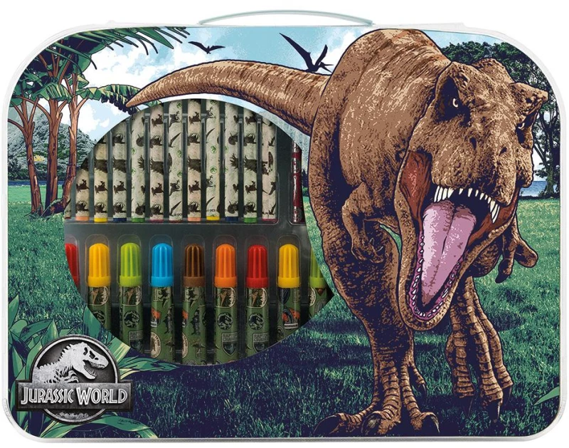 AS Art Case Σετ Ζωγραφικής Jurassic World Για 3+ Χρονών