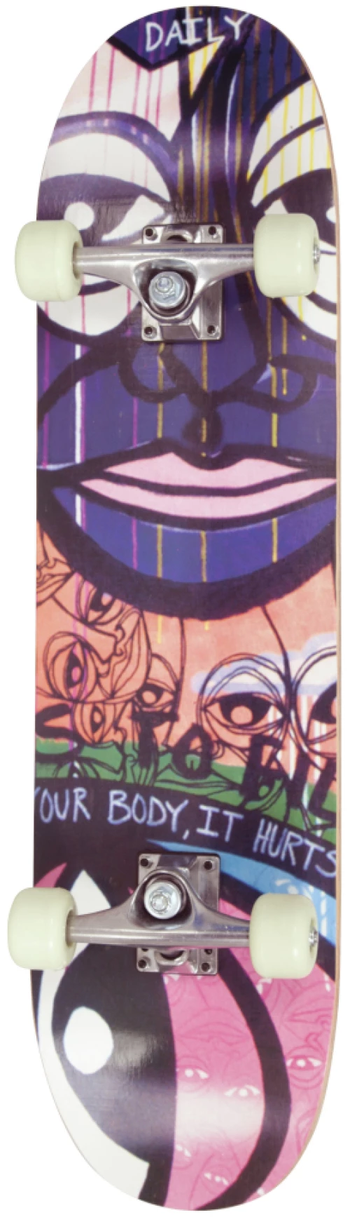 Skateboard Amila Skatebird+ Tiki 48943