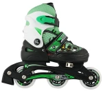 Roller Skates Σετ 2 Σε 1 Nils Extreme NJ9128 No 30-33 Πράσινο
