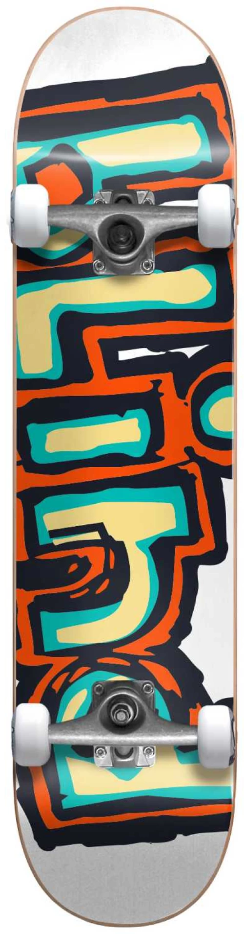 Skateboard Blind Matte OG FP W/Stocking, White/Teal, 7.75 ίντσες