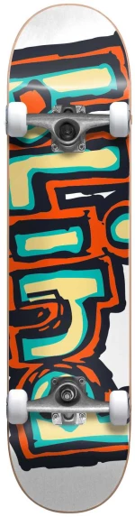 Skateboard Blind Matte OG FP W/Stocking, White/Teal, 7.75 ίντσες