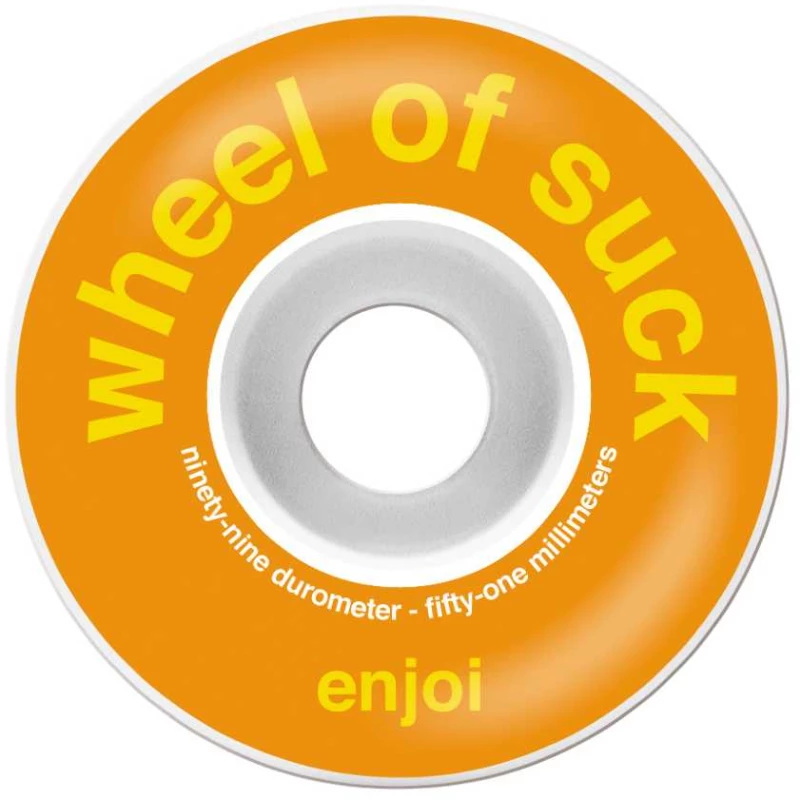 Ροδάκια Enjoi Wheel of Suck, Orange, 51χιλ.