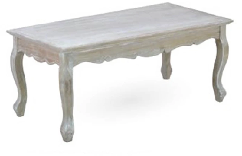 Τραπέζι ξύλινο μπεζ 118x60x50cm Inart 3-50-522-0001